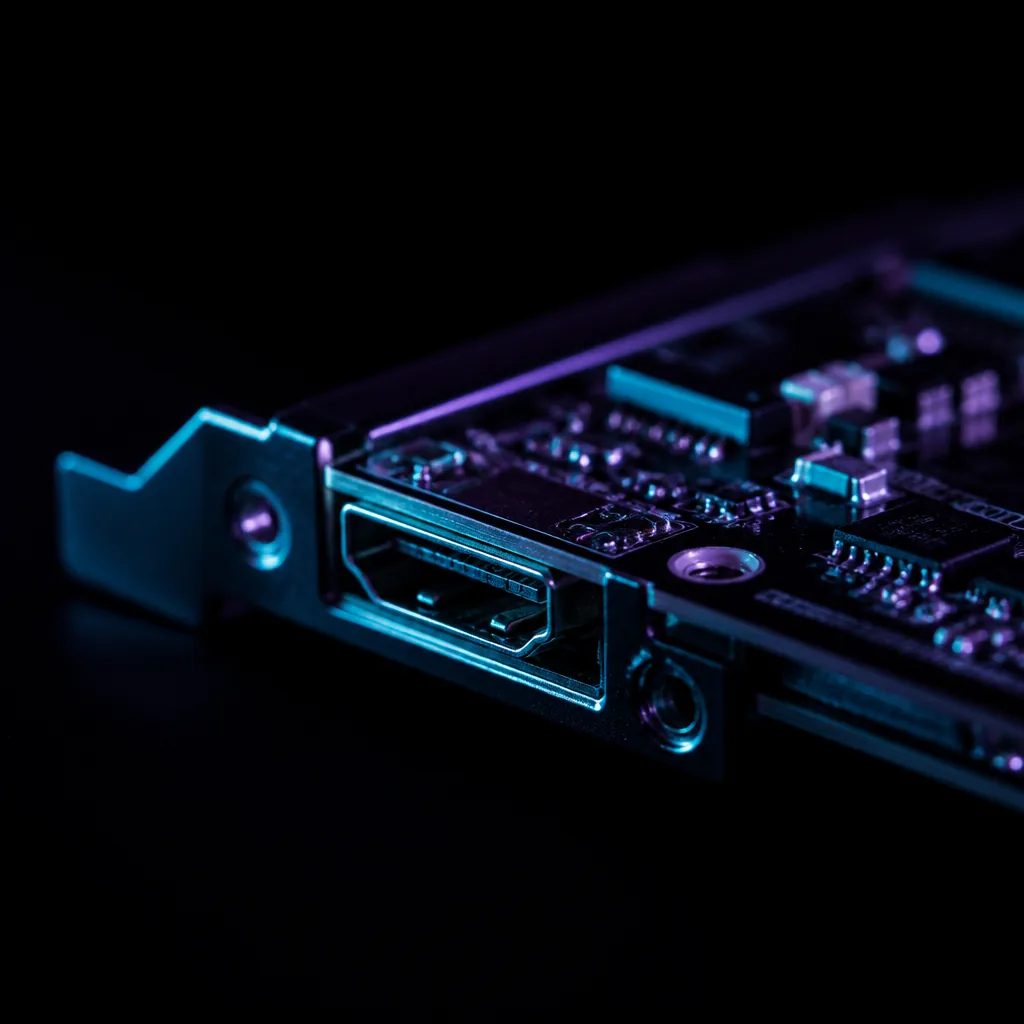 Rincón de creación de contenido con luz violeta